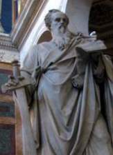 Estátua do  Apóstolo Paulo